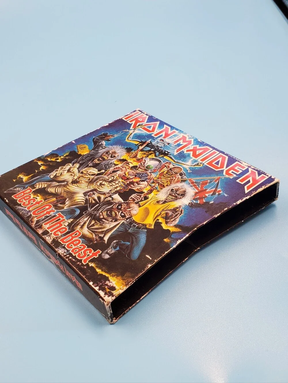 Iron Maiden Triple Pack  LOT of 3 CDs + Inserts (Read Description) (**)